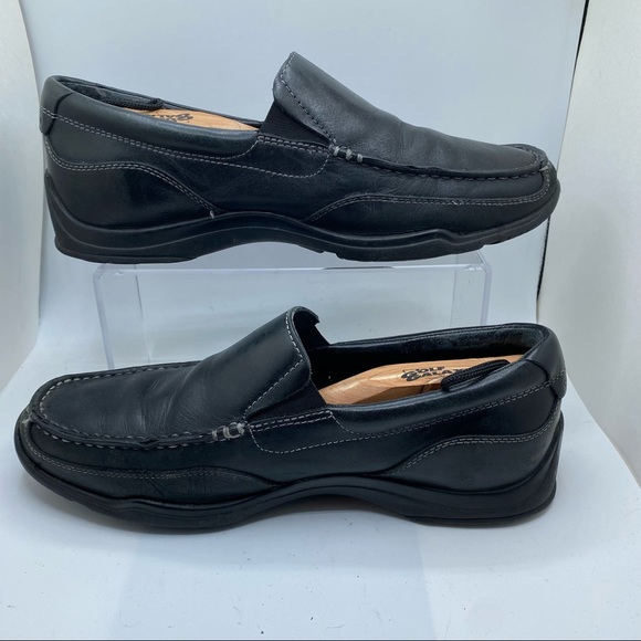 Cole Haan Sz 10 Hughes Grand Venetian Loafer Black Slip On Men's - Picture 2 of 9
